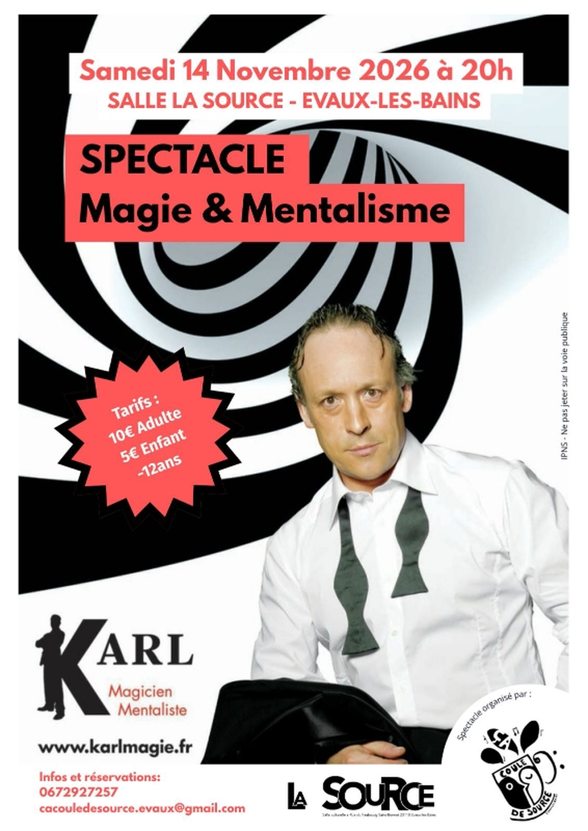 Spectacle magie et mentalisme