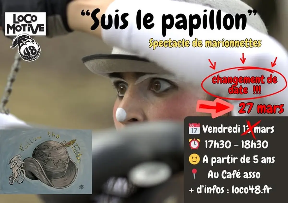 Spectacle Marionnette Suis Le Papillon