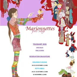 Spectacle Marionnettes Pas Sage Petit hibou 