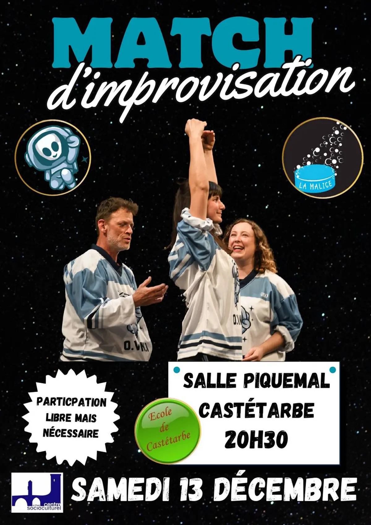 Spectacle : Match d'improvisation