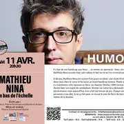 Spectacle Mathieu Nina, humour