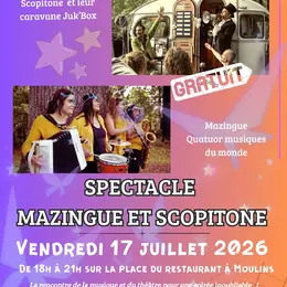 Spectacle Mazingue et scopitone