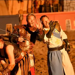 Spectacle médiéval au château de Duras