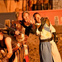 Spectacle médiéval au château de Duras