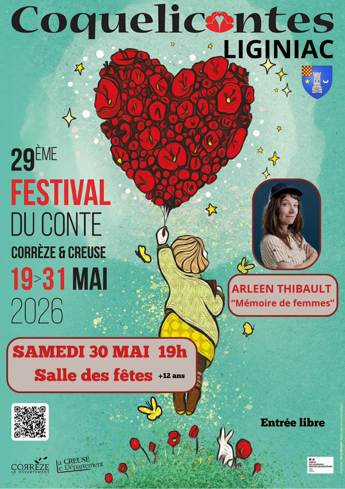 Spectacle Mémoire de femmes Festival Coquelicontes