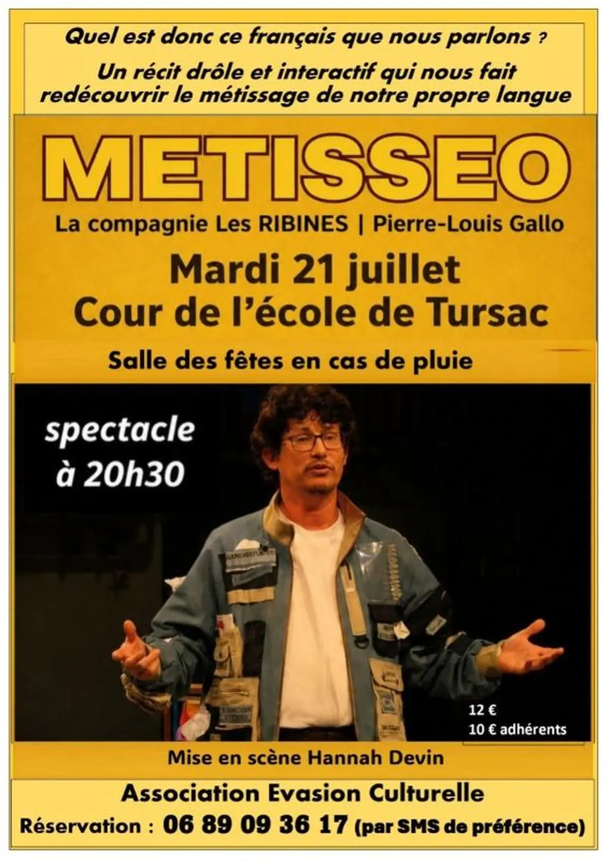 Spectacle - Métisseo