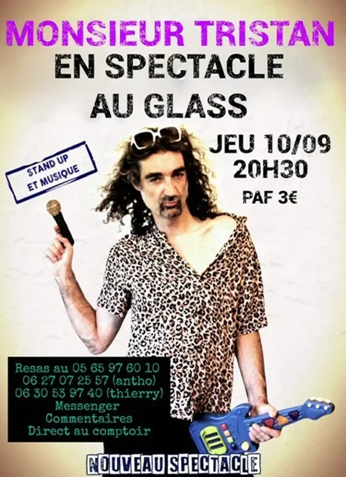Spectacle : Monsieur Tristan