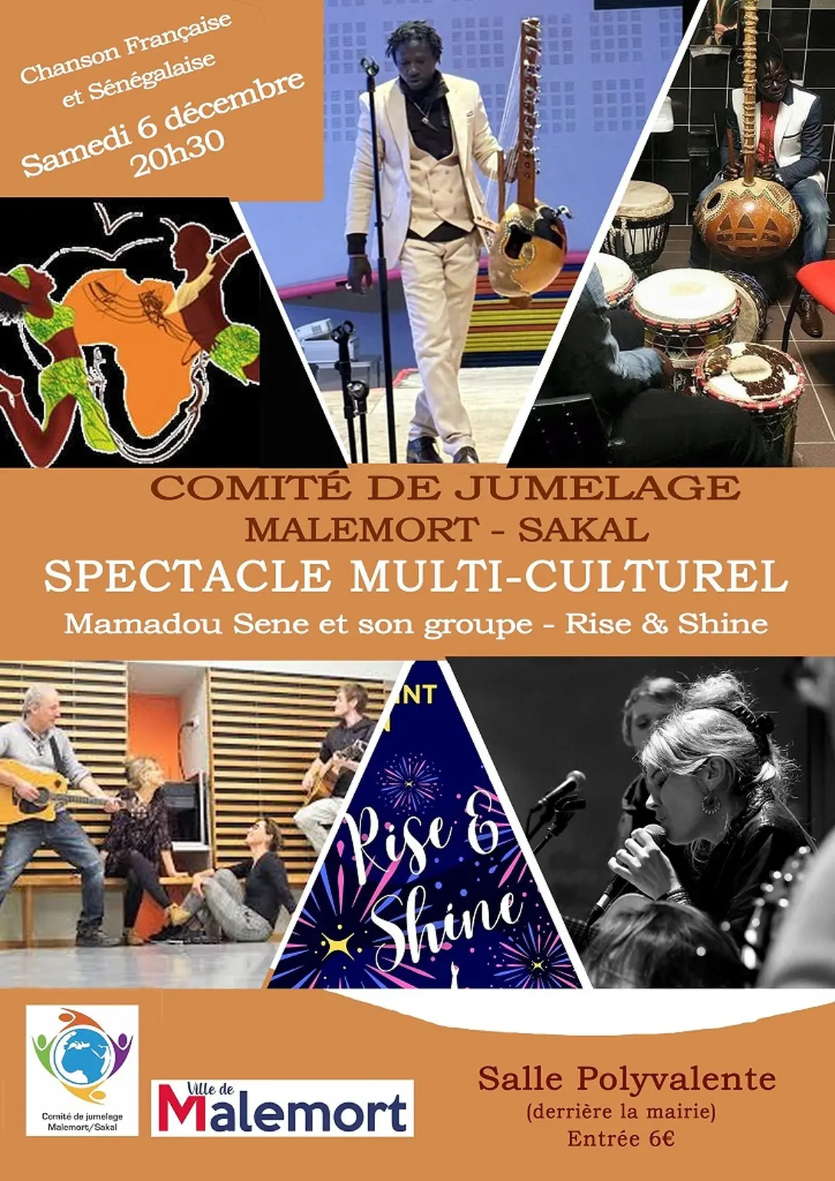 Spectacle multi-culturel du Comité de Jumelage Malemort-Sakal