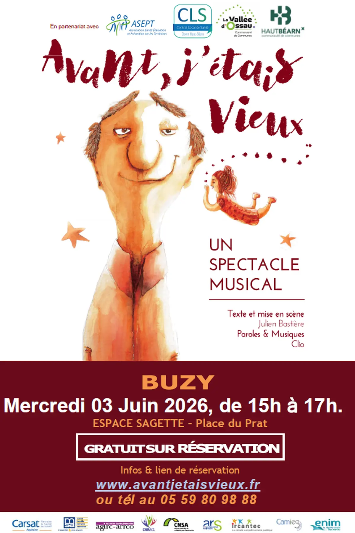 Spectacle musical : Avant j'étais vieux