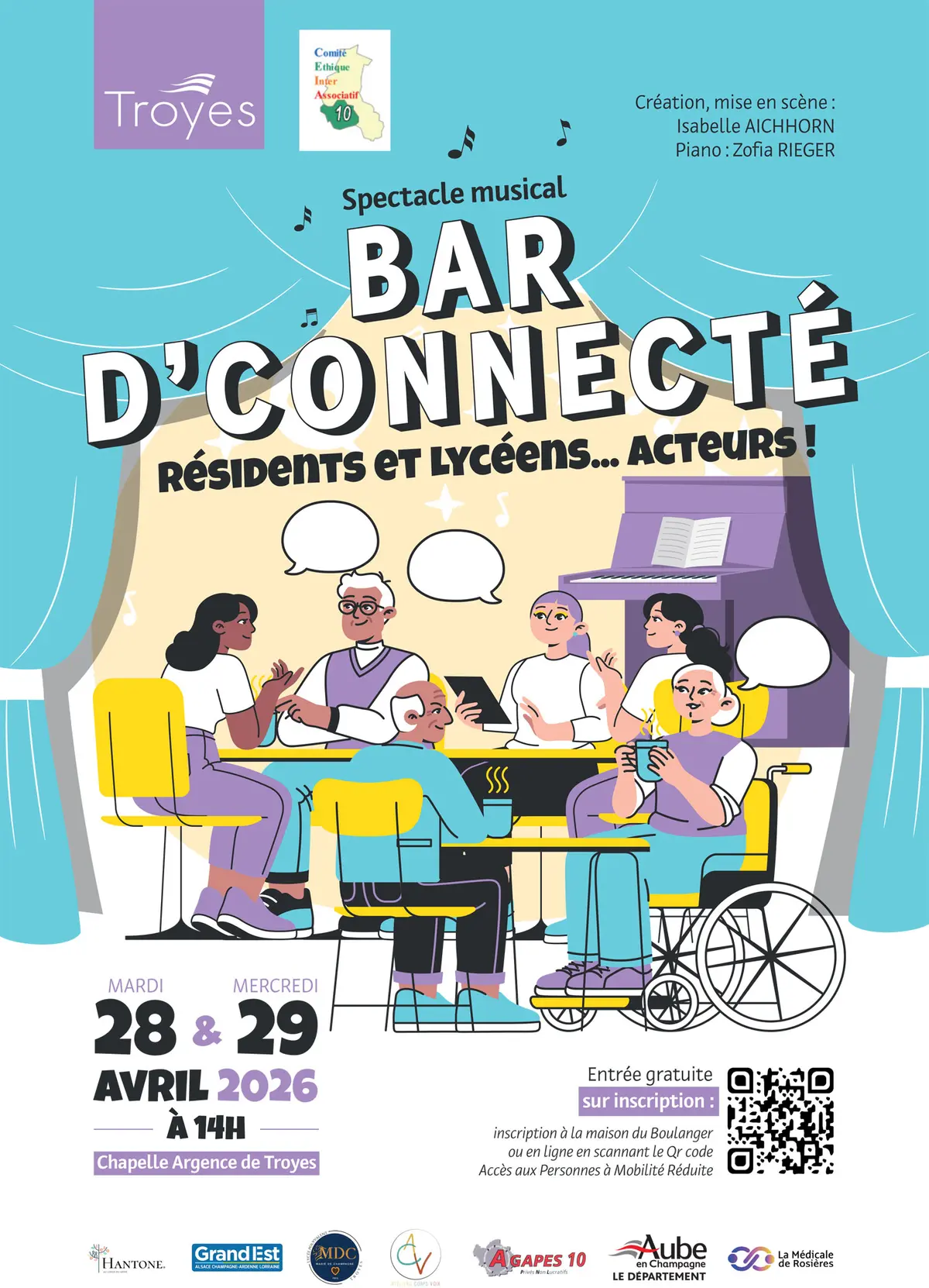 Spectacle musical “Bar D’connecté”
