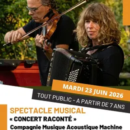 Spectacle musical Concert raconté
