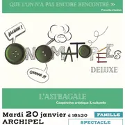 Spectacle musical d'objets pour enfants : Onomatopées Deluxe - L'Astragale