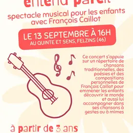 Spectacle Musical Enfants à Saint-Félix