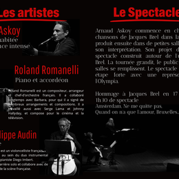 Spectacle Musical : La promesse BREL
