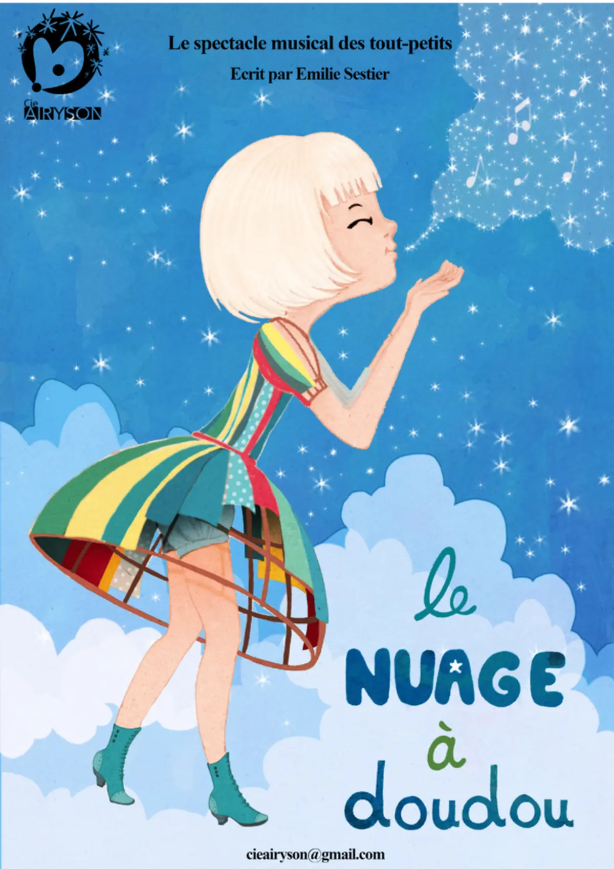 Spectacle musical Le Nuage à Doudou