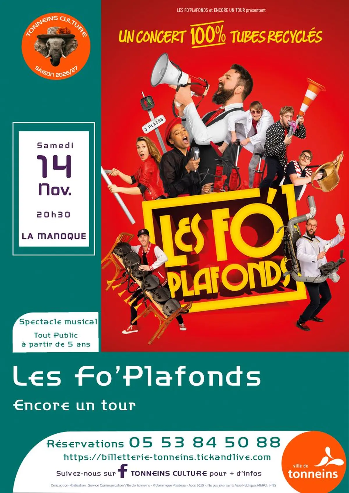 Spectacle Musical - LES FO'PALFONDS