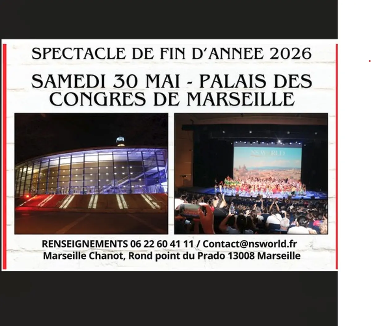 Spectacle NS World Studio International