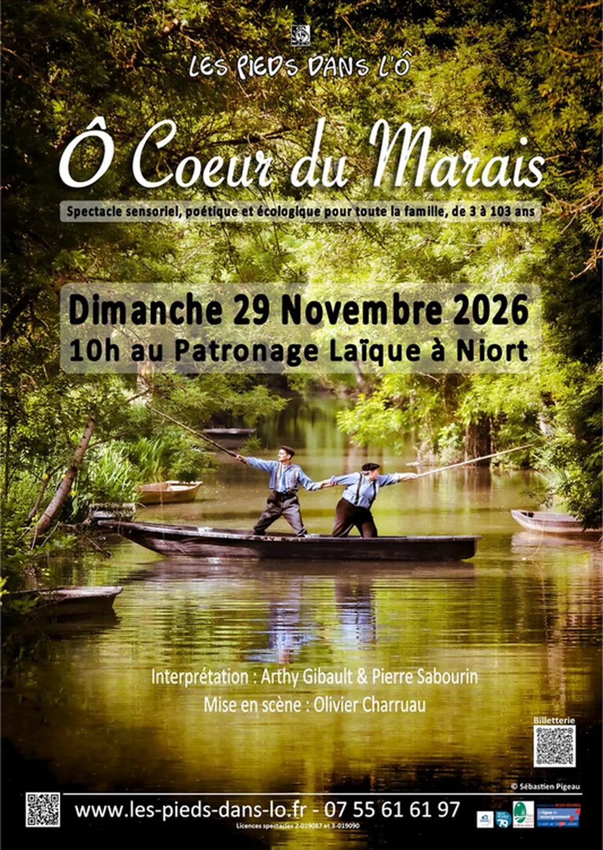 Spectacle  Ô coeur du Marais  à Niort