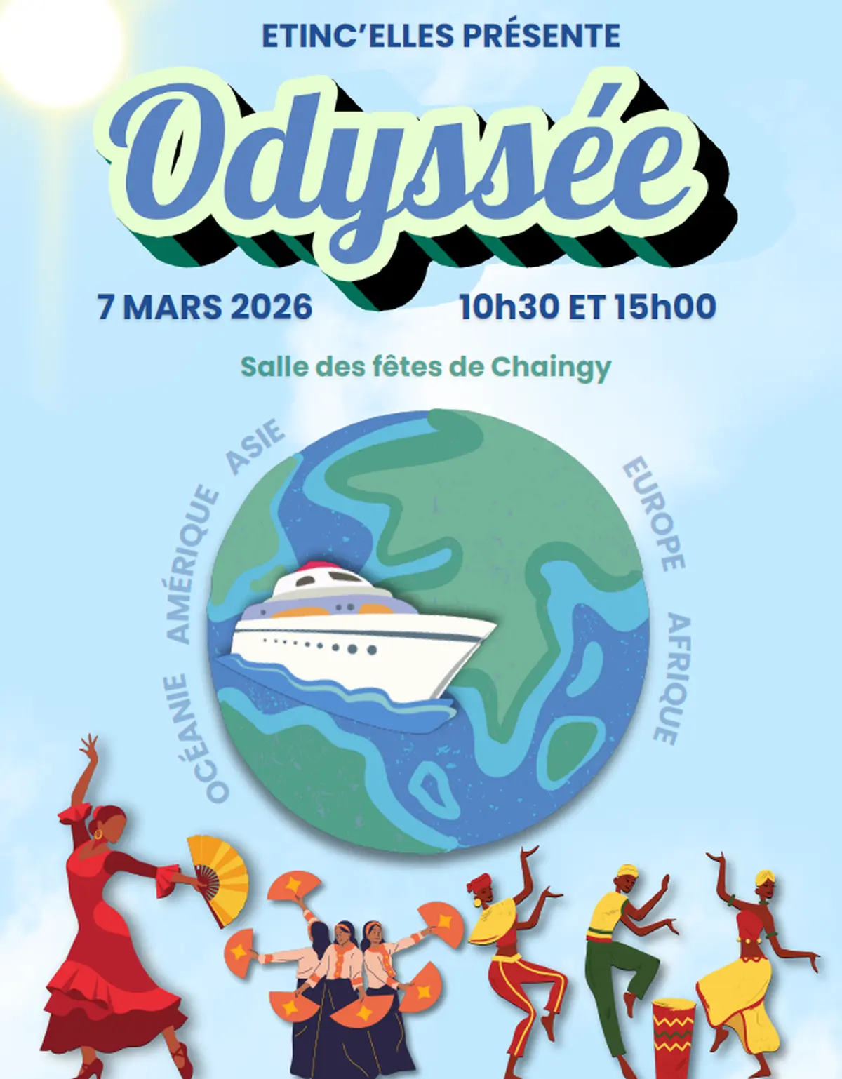 Spectacle : Odyssée, un voyage dansé autour du monde
