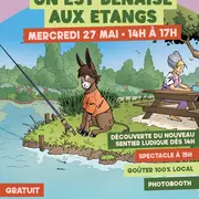 Spectacle On est benaise aux étangs et goûter