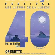 Spectacle Opérette Les lueurs de la Luzège