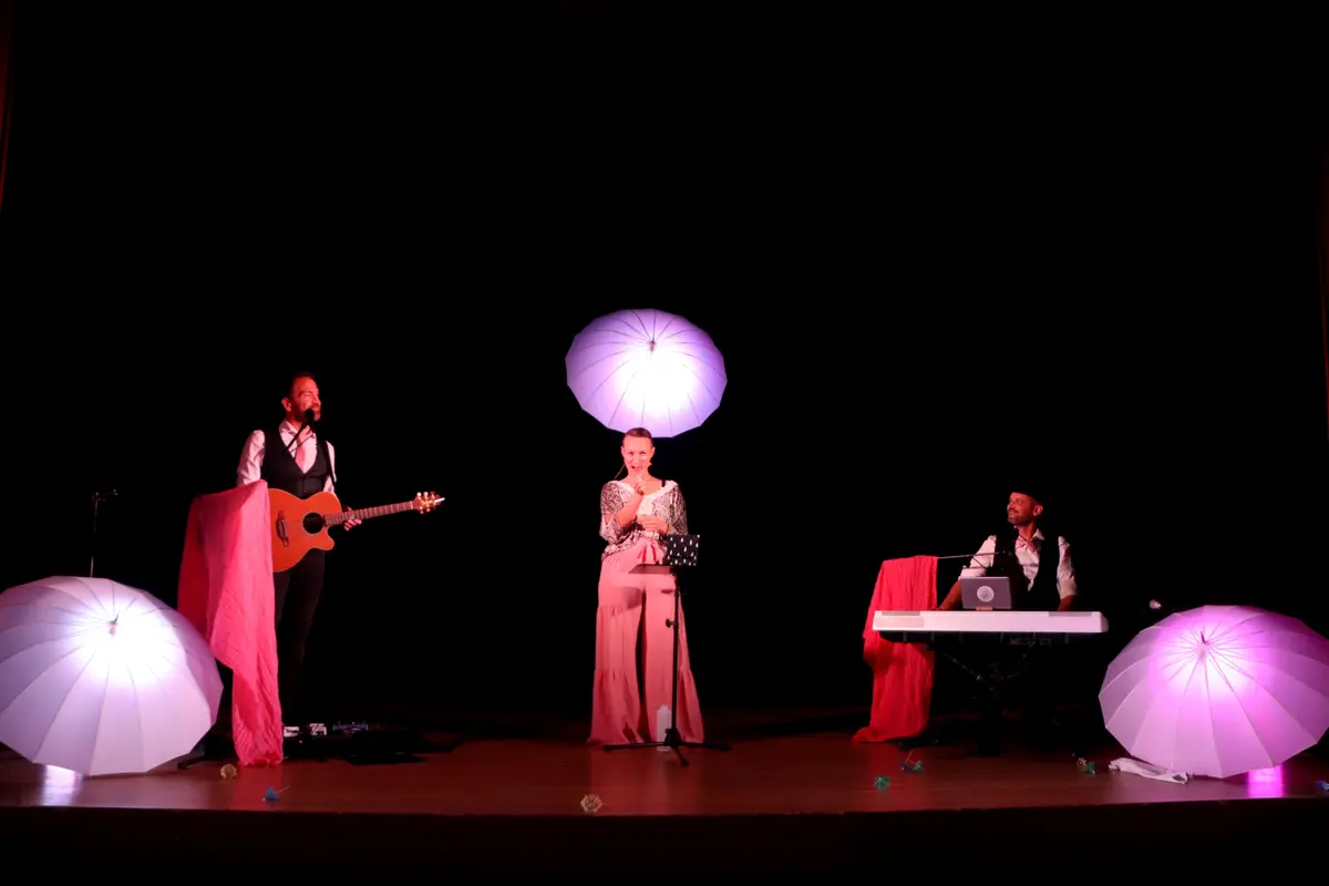 Spectacle - Ôrage de vivre, comment j'ai appris à chanter sous la pluie - Cie Des histoires en musique