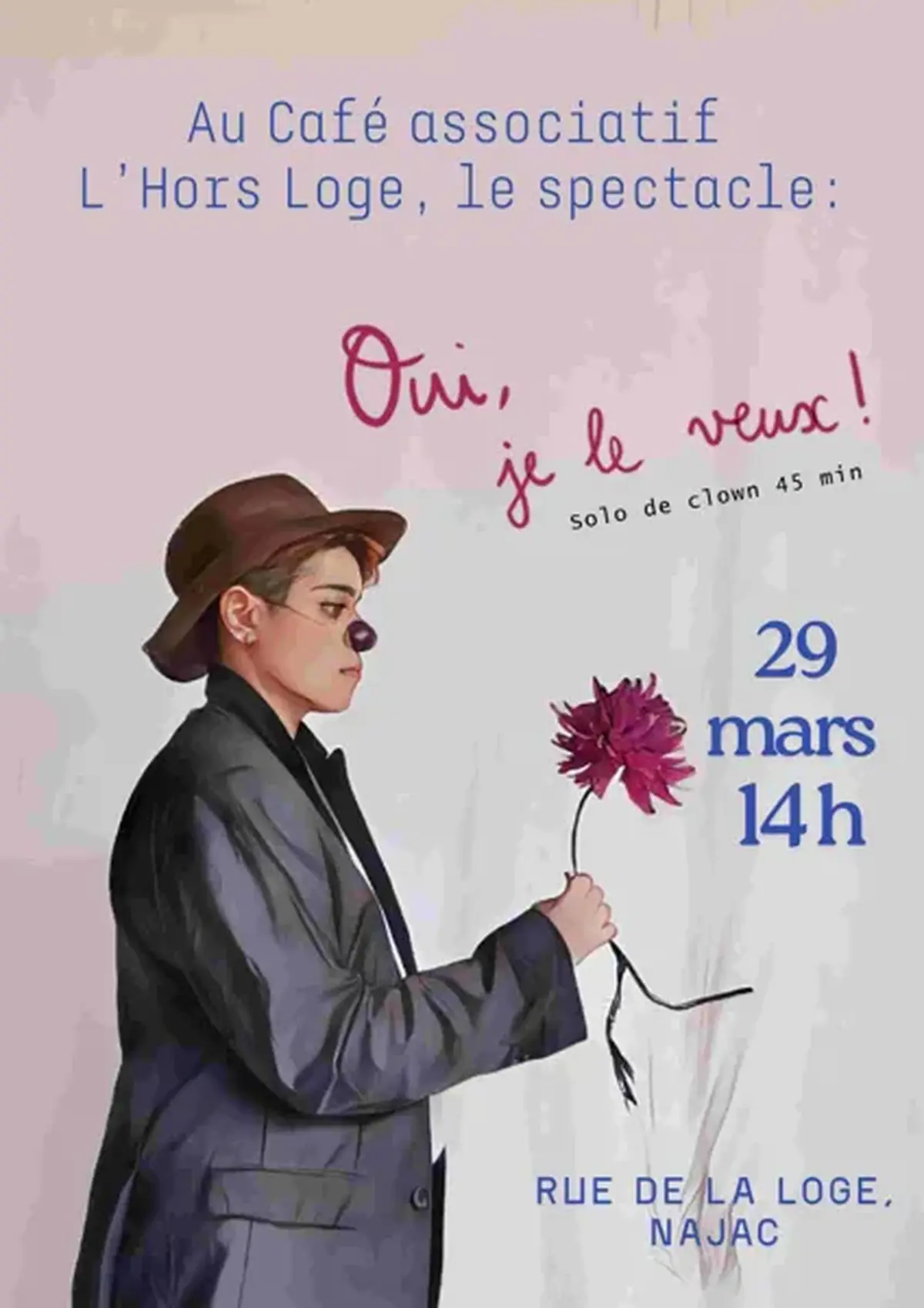 Spectacle Oui, je le veux ! - Hors-Loge