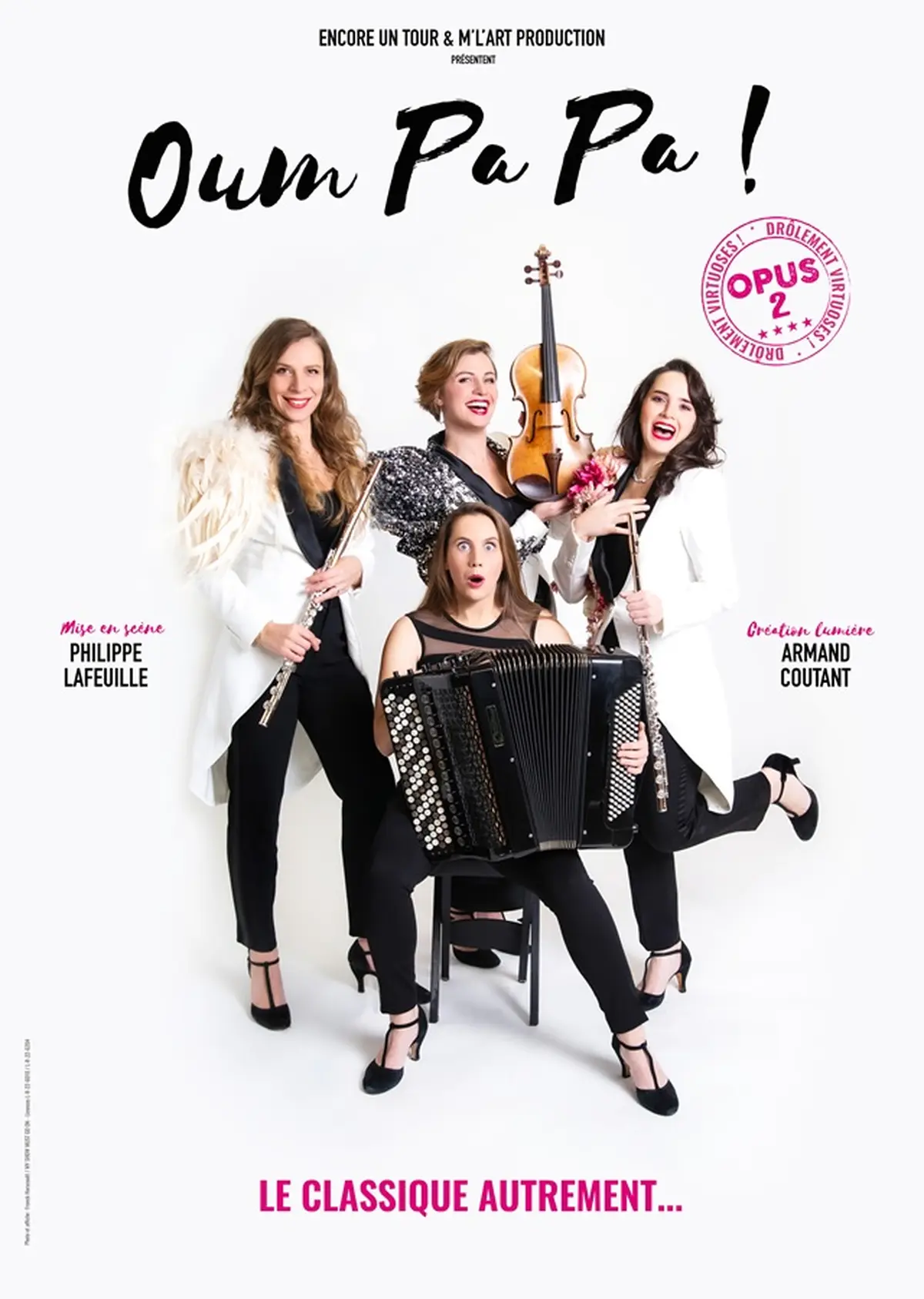 Spectacle Oum pa pa : drôlement virtuoses !