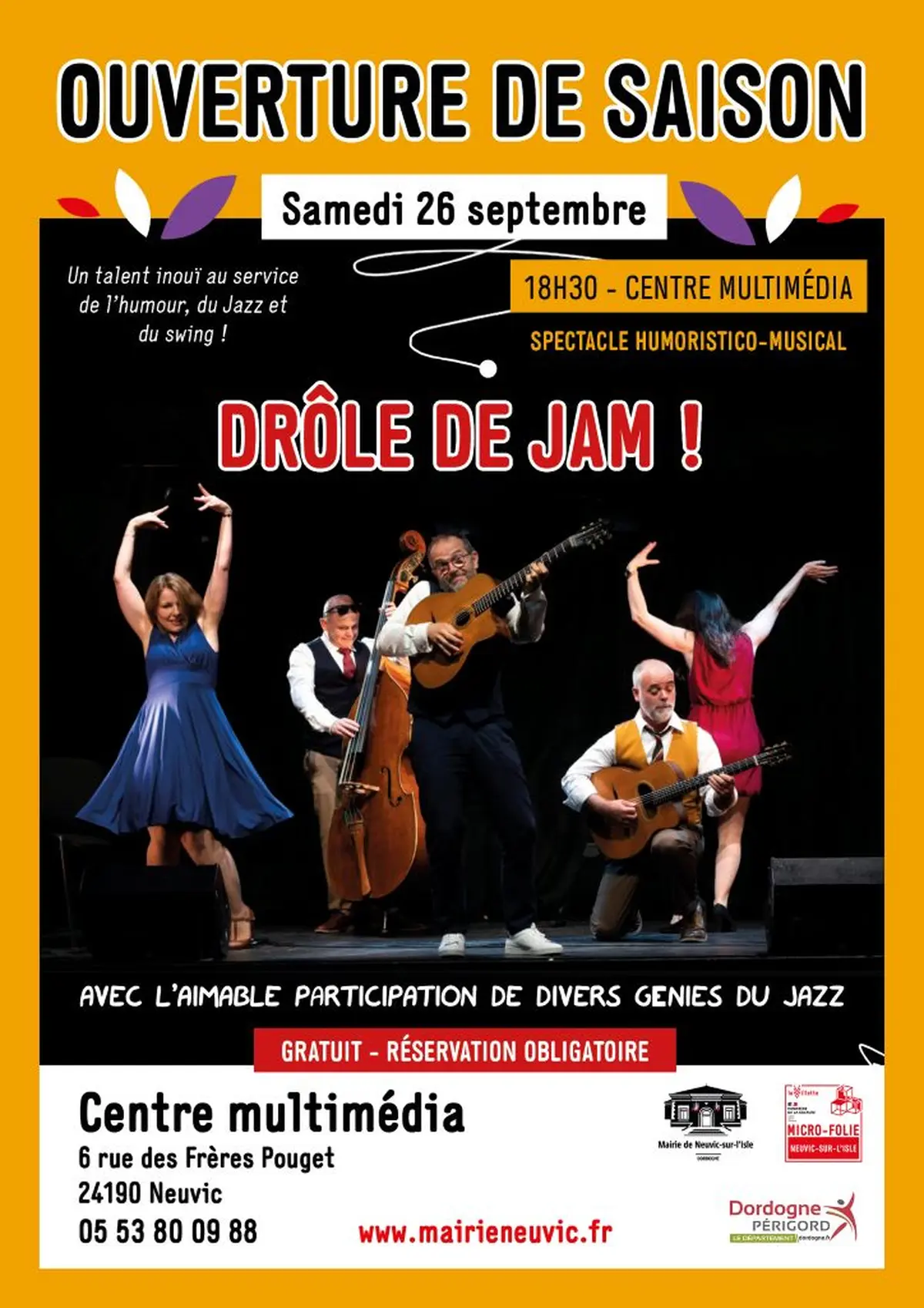 Spectacle - Ouverture de saison
