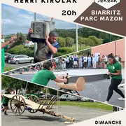 Spectacle participatif de Force basque  - Herri Kirolak