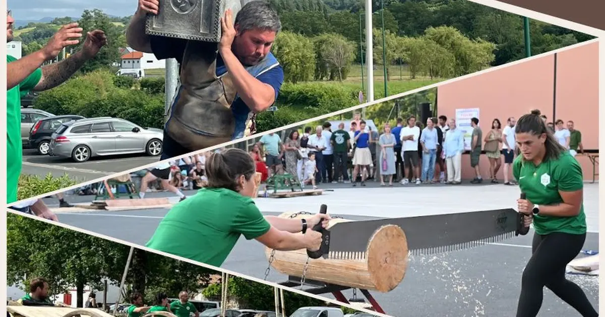 Spectacle participatif de Force basque - Herri Kirolak