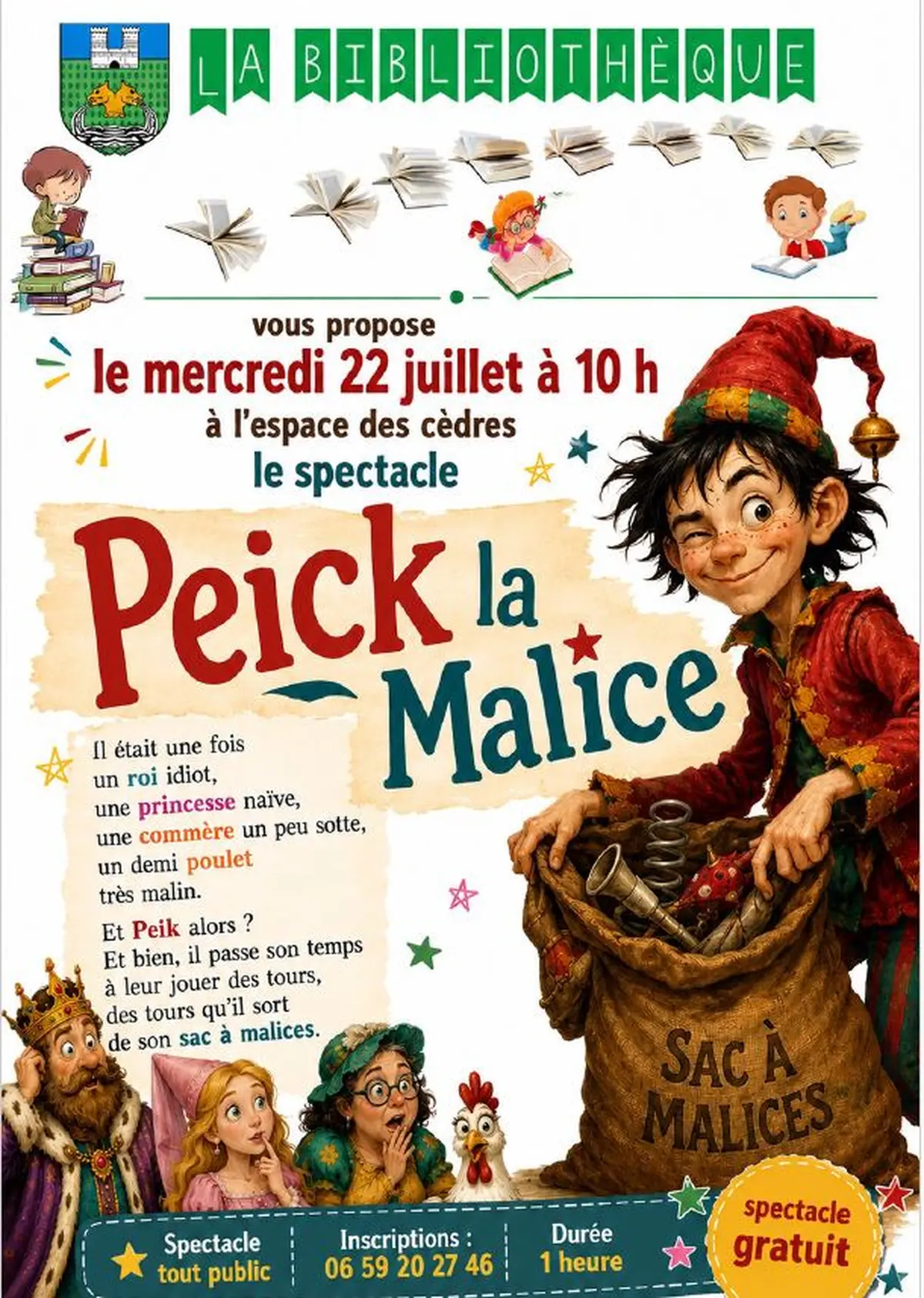 Spectacle Peick la Malice