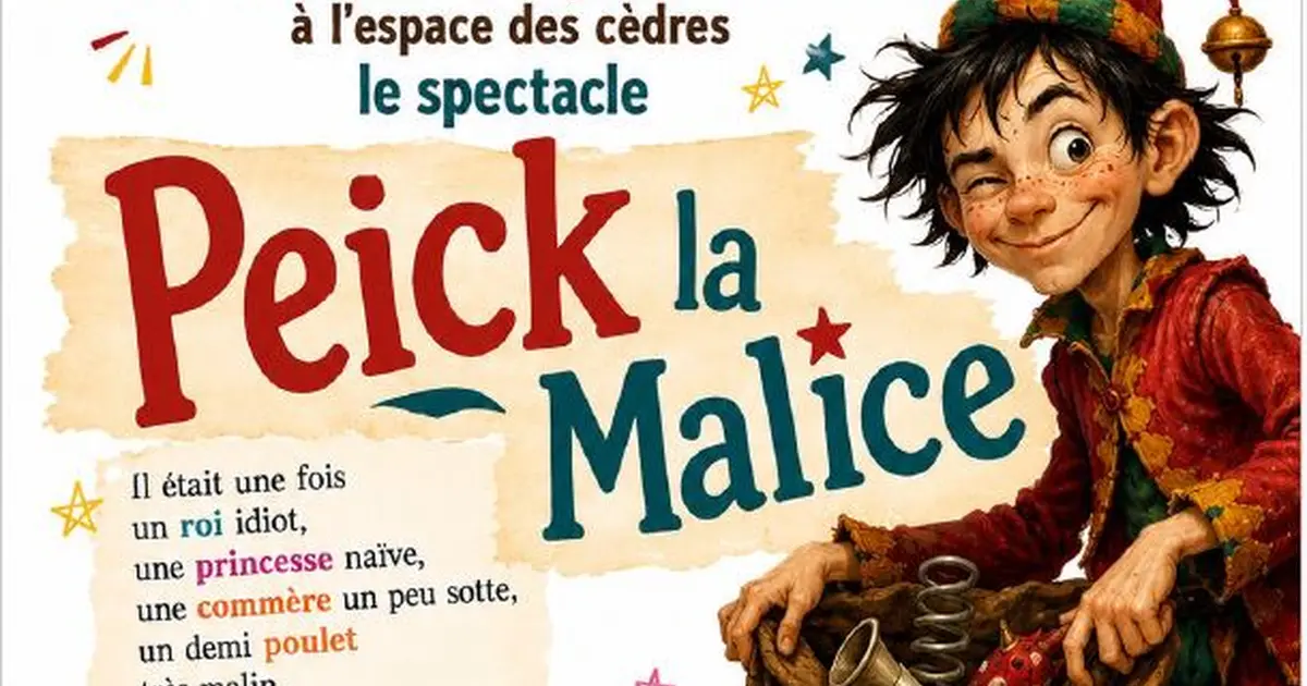 Spectacle "Peick la Malice"