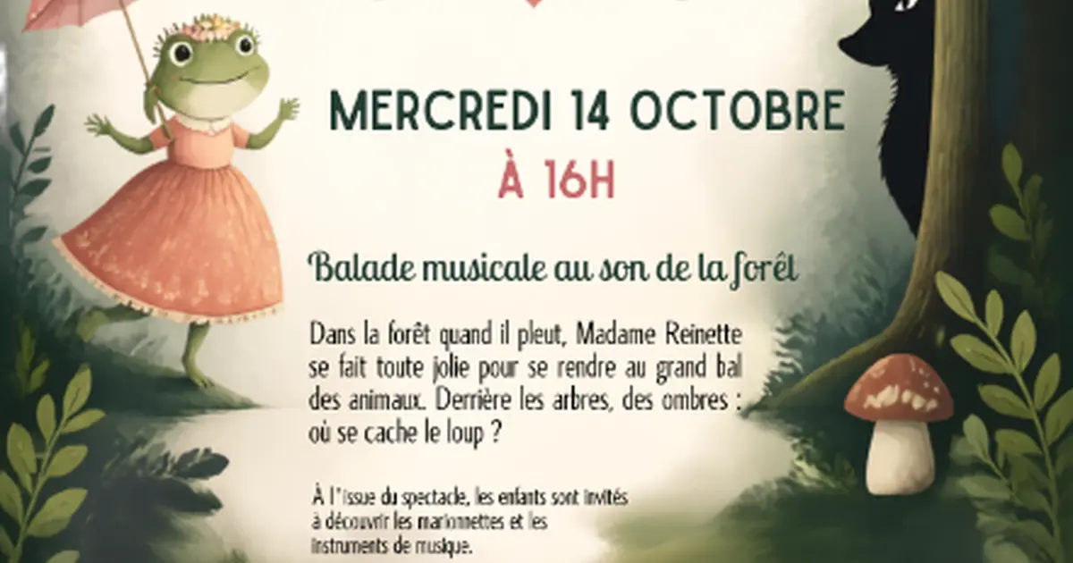 Spectacle petite enfance A pas de Loup