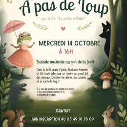 Spectacle petite enfance A pas de Loup