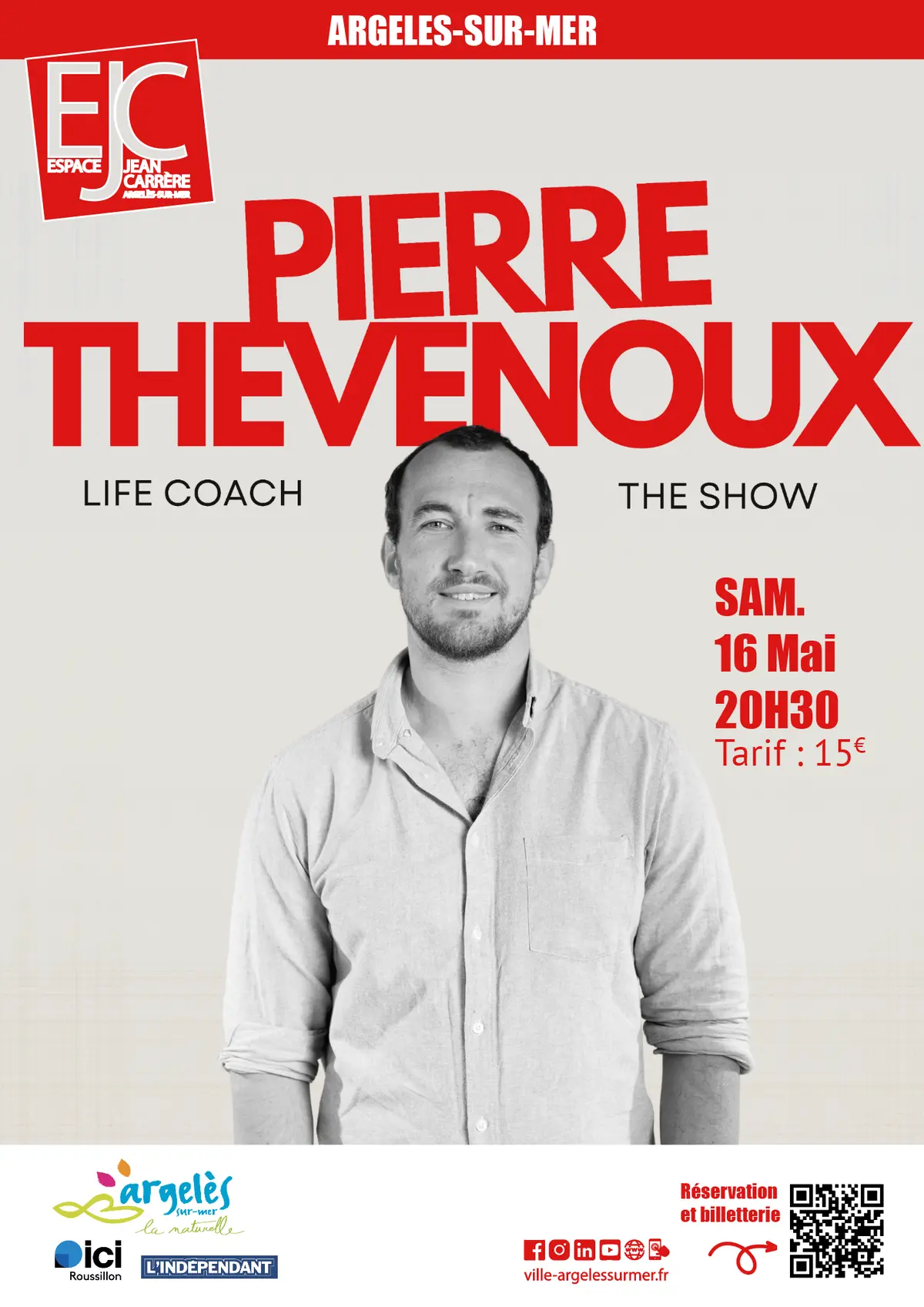 Spectacle  : Pierre Thevenoux - Life Coach