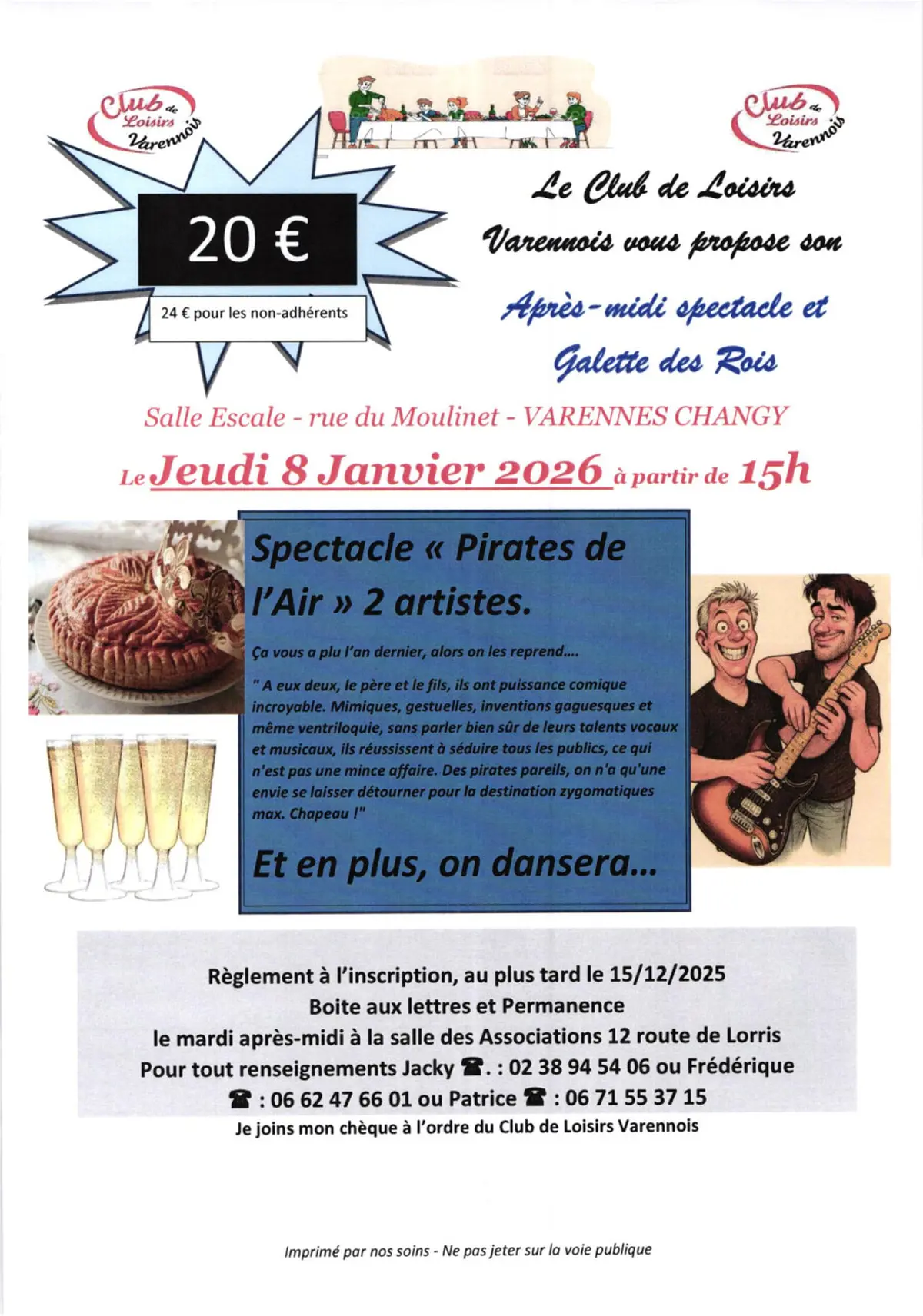 Spectacle Pirate de l'air