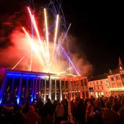 Spectacle pyrotechnique