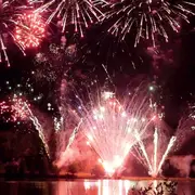 Spectacle pyrotechnique du 14 juillet