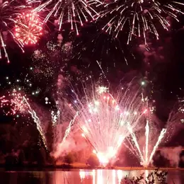 Spectacle pyrotechnique du 14 juillet