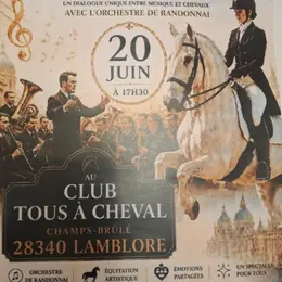 Spectacle Quand l'orchestre rencontre l'équitation