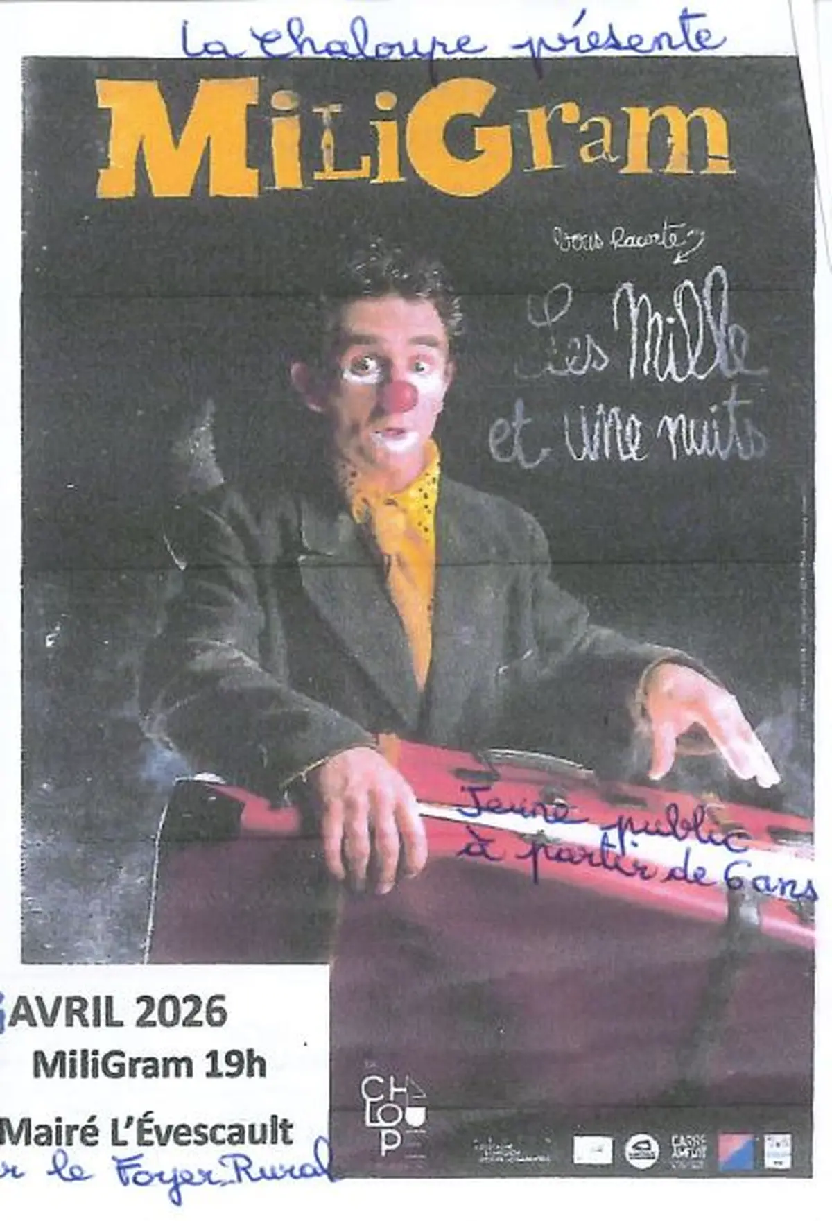 Spectacle Raplapla et Miligram