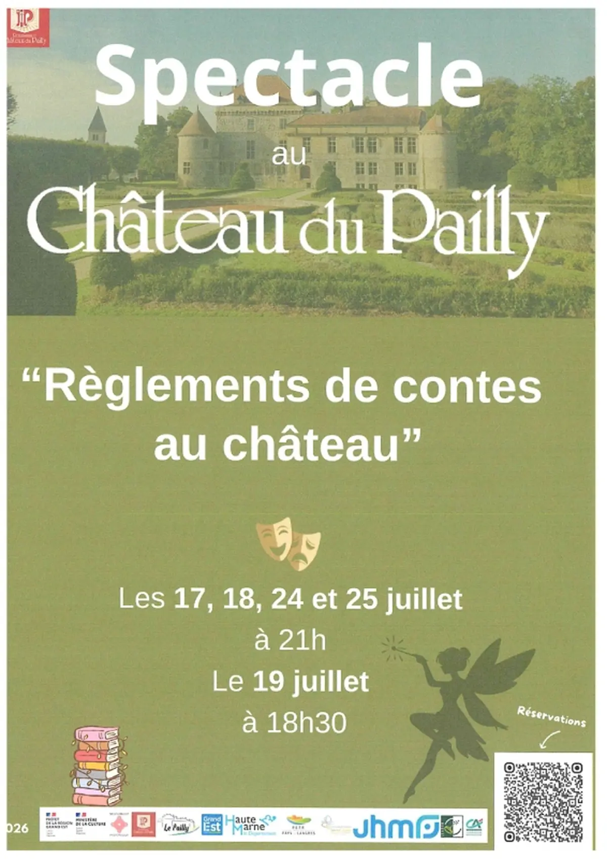 Spectacle Règlements de contes au château du Pailly