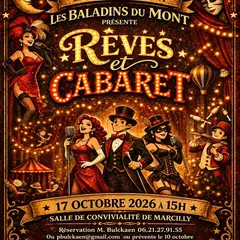 Spectacle Rêves et cabaret