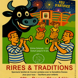 Spectacle Rires et Traditions et repas chez Adèle