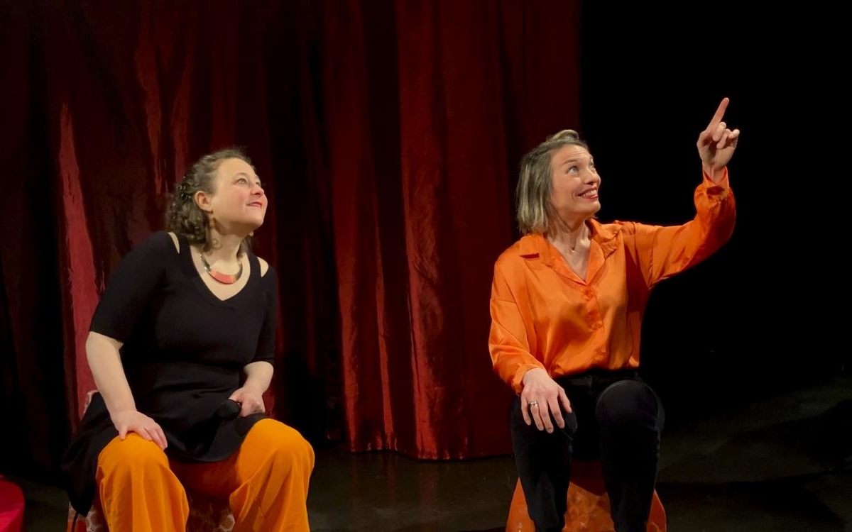 Véronique Bourin et Sophie David