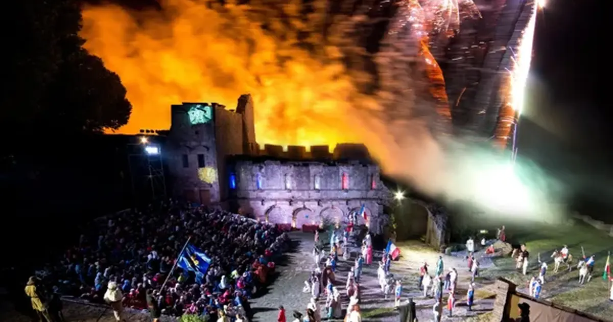 Spectacle son et lumière « Des pierres et des hommes »