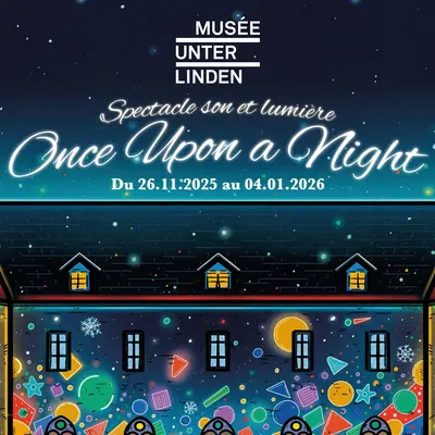 Spectacle son et lumière « Once Upon a Night » dans le cloître du Musée