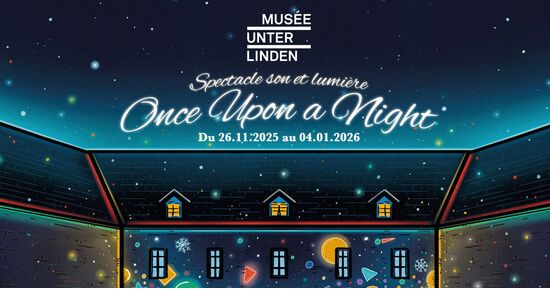 Spectacle son et lumière « Once Upon a Night » dans le cloître du Musée