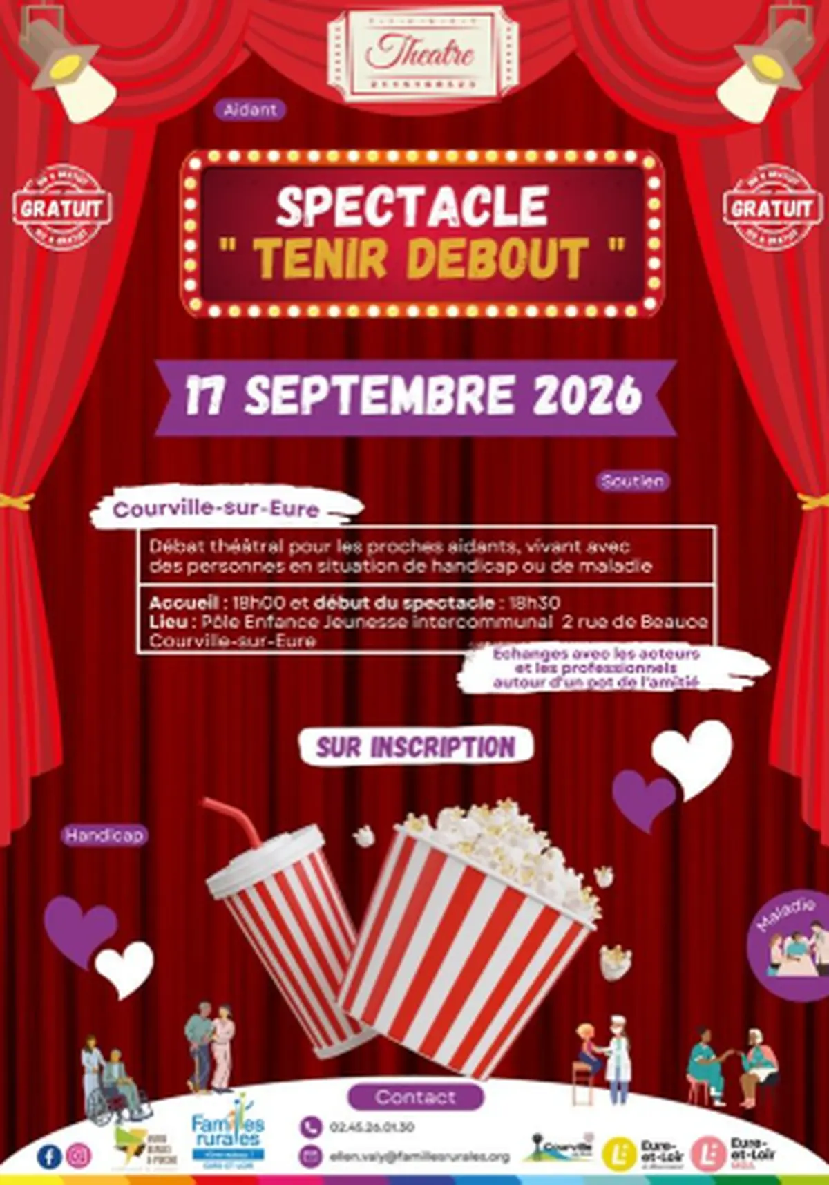 Spectacle : Tenir debout